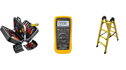 Werkzeuge, Messgeräte, Arbeitsmittel