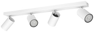 Spot Philips KOSIPO GU10 4×5.5W 628×70mm blanc