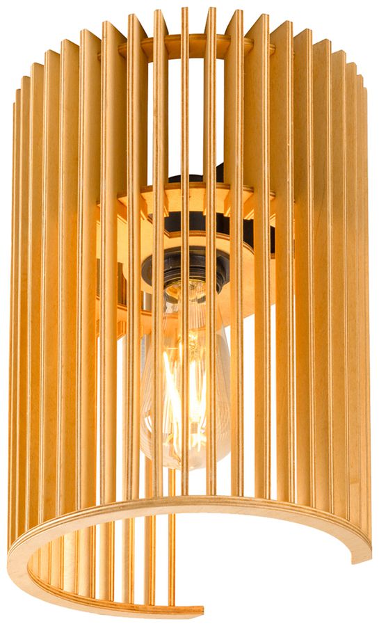 Applique SLV WUD E27 1×40W VAR 185×212×300mm brun