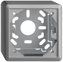 Kappe mit Grundplatte 54mm EDIZIOdue silver