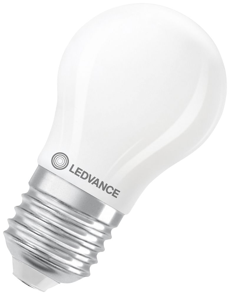Lampe LED LEDVANCE CLASSIC P E27 1.8W 250lm 827 VAR mat Ø45×80mm