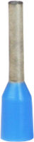 Embout de câble type B isolé 0.75mm²/8mm bleu
