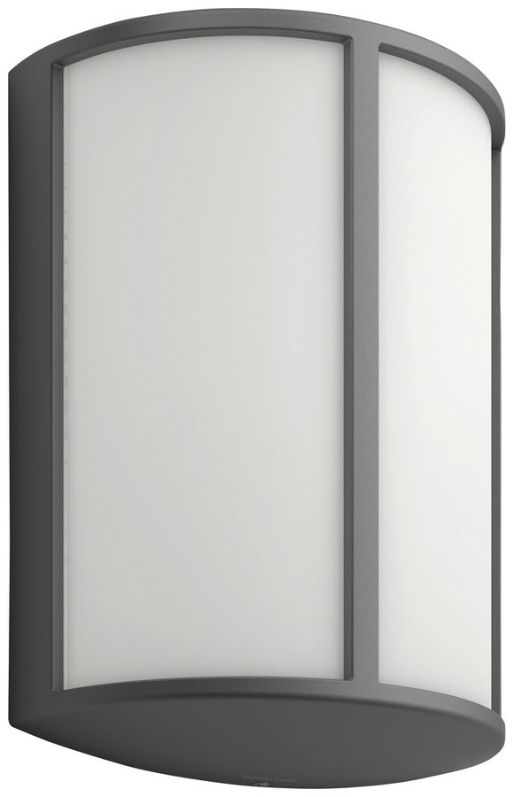 LED-Wandleuchte Stock  6W 2700K 600lm IP44 anthrazit