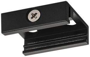 AP-/Pendel-Montageclip SLV für AP-Stromschiene S-TRACK DALI 3-phasig schwarz