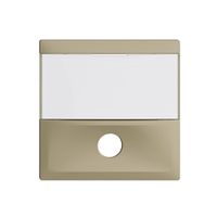 Frontplatte EDIZIOdue sand für Sonnerietaster