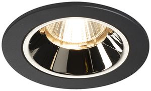 LED-Downlight SLV NUMINOS S 8.6W 690lm 2700K 20° DIM Ø80×52mm sz/Cr