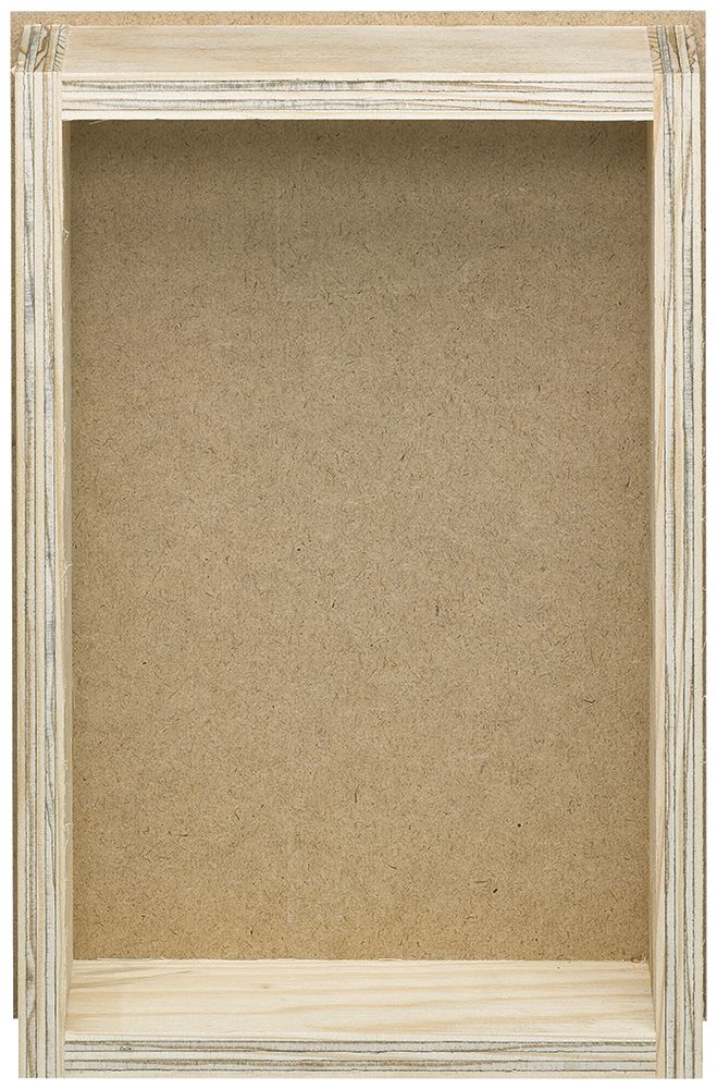 UP-Einlasskasten robusto 3×2 Holz roh