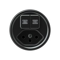 Kombination origin Sch 3+3 + 1×Typ 13 2×beleuchtet schwarz