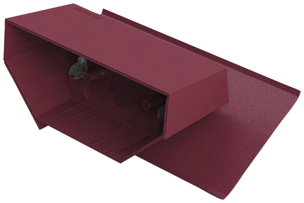 Gummifuss Siedle Axiom Gateway Bus-System Tischgerät Kunststoff rot