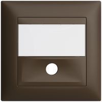 UP-Frontset EDIZIOdue coffee 88×88mm f Sonnerietaster