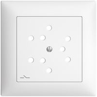 Frontset, EDIZIOdue weiss 88×88mm 3×T12/1