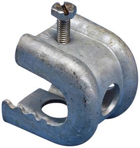 Attache en C Caddy trou Ø14mm rebord 30…44mm, zingué à chaud