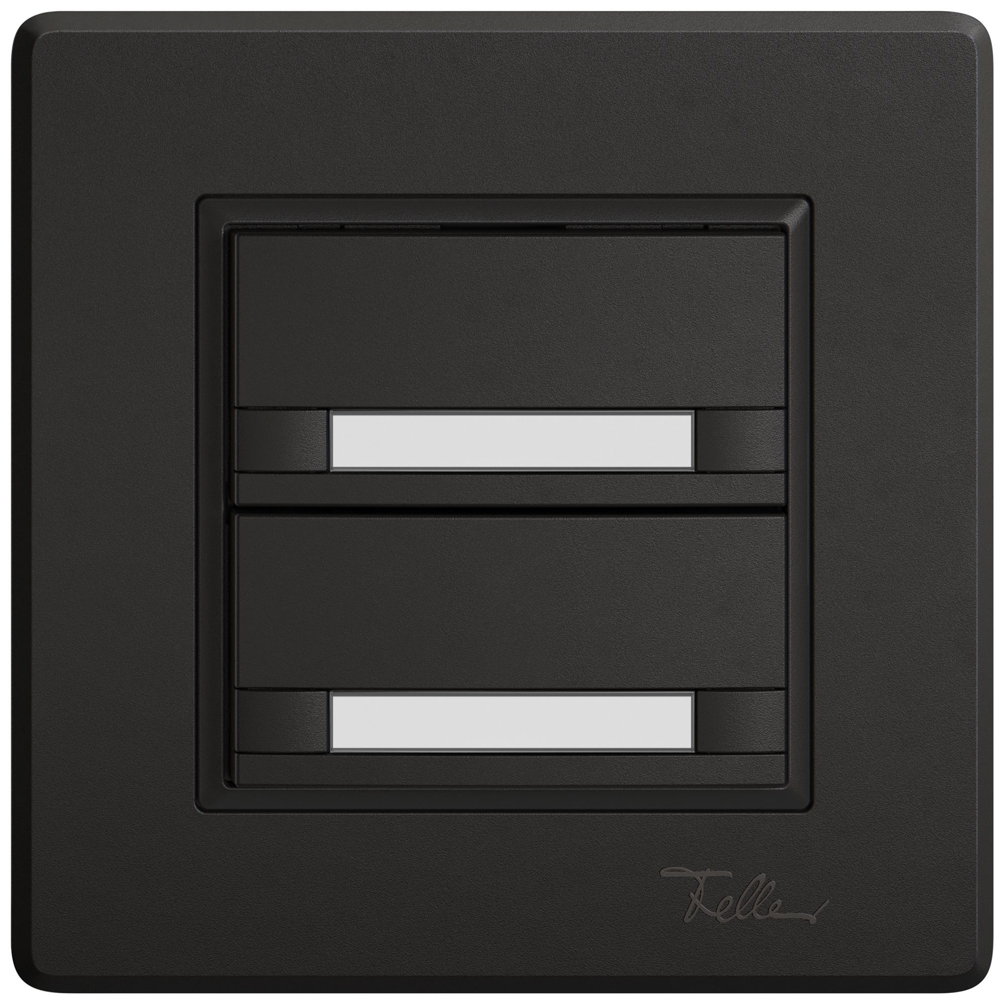 UP-Universaltaster EDIZIO.liv UNI SNAPFIX® 12…48V o.LED 2× Pap.sz