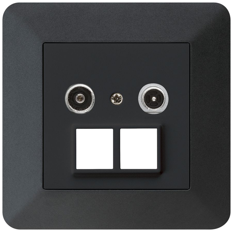 UP-Multimediadose kallysto.trend R/TV 14dB 2GHz schwarz