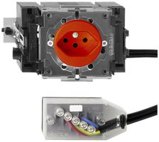 Presa INS FH T13 L1 arancione 49…69mm per cavo piatto Technofil