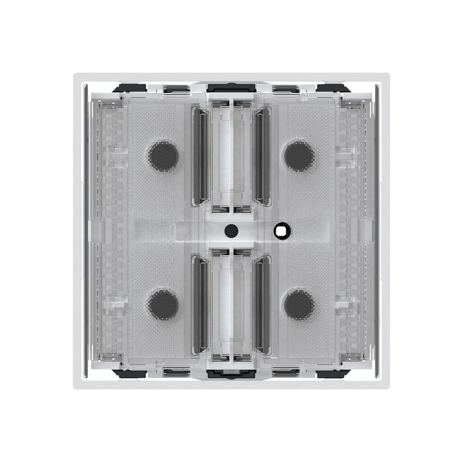 Poussoir KNX KAL p.2×touches 4×points actionnables LED blanc
