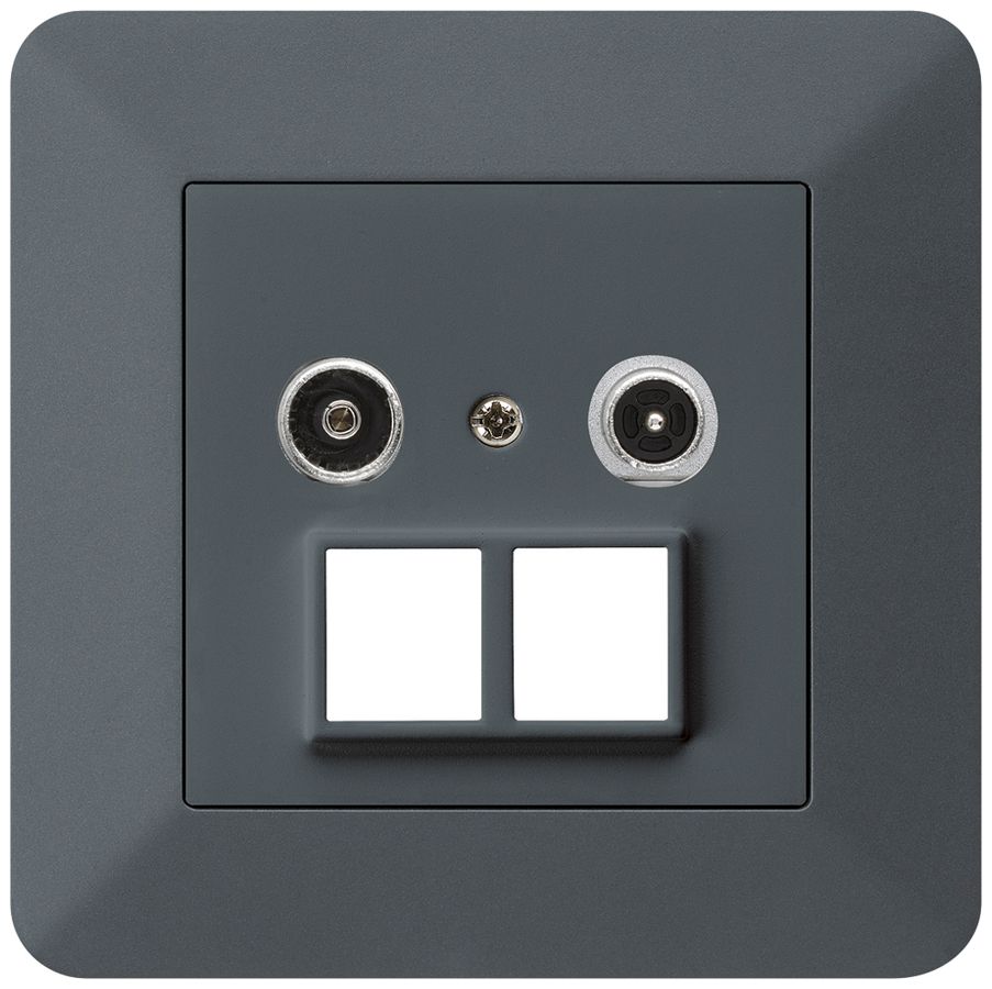 UP-Multimediadose kallysto.trend R/TV 11dB 2GHz anthrazit