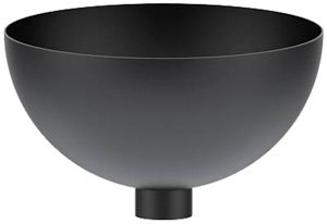 Deckenrosette Sylvania OneTrack Aluminium Ø100×59mm schwarz