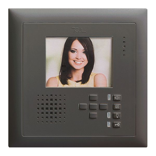 Poste mains-libres vidéo ENC EDIZIOdue FMI noir