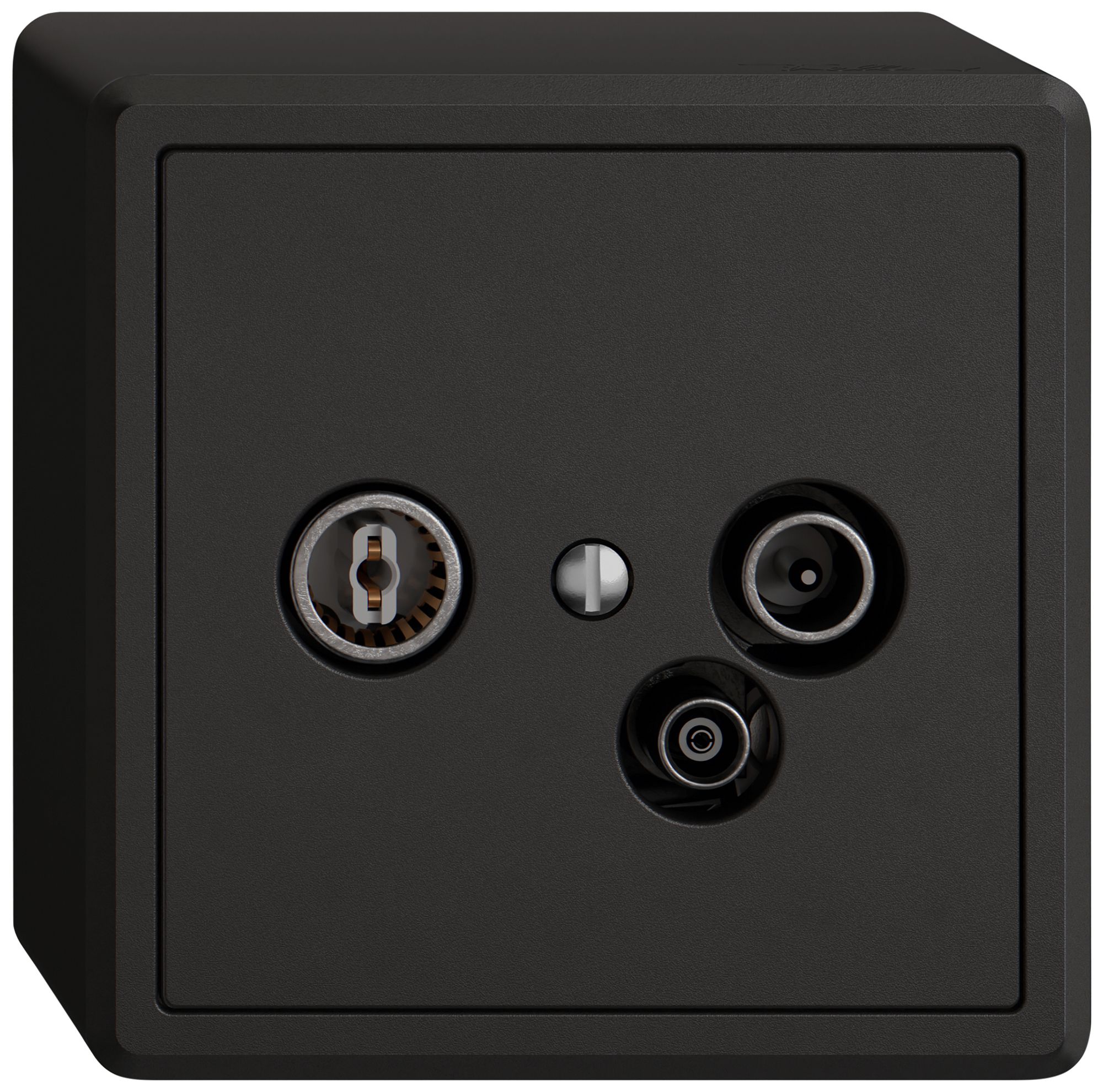 AP-Antennendose TV-R-Daten EDIZIO.liv SNAPFIX® 23dB sz