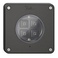 Szenentaster 4 Szenen/4T NEVO Wiser N.CO schwarz