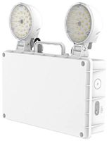 LED-Sicherheitsleuchte Sylvania LifeSafe TS IP65 14W 2000lm 850 bat3hPt weiss