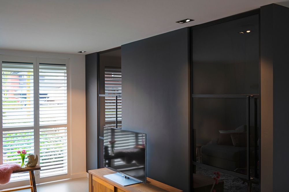 EB-Spot SLV NEW TRIA GU10 2×10W 170×90mm schwarz