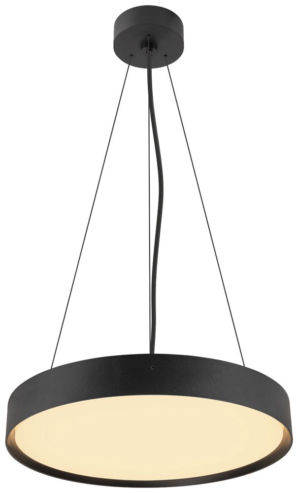 Kit de suspension à corde SLV DECONA acier 1500mm noir