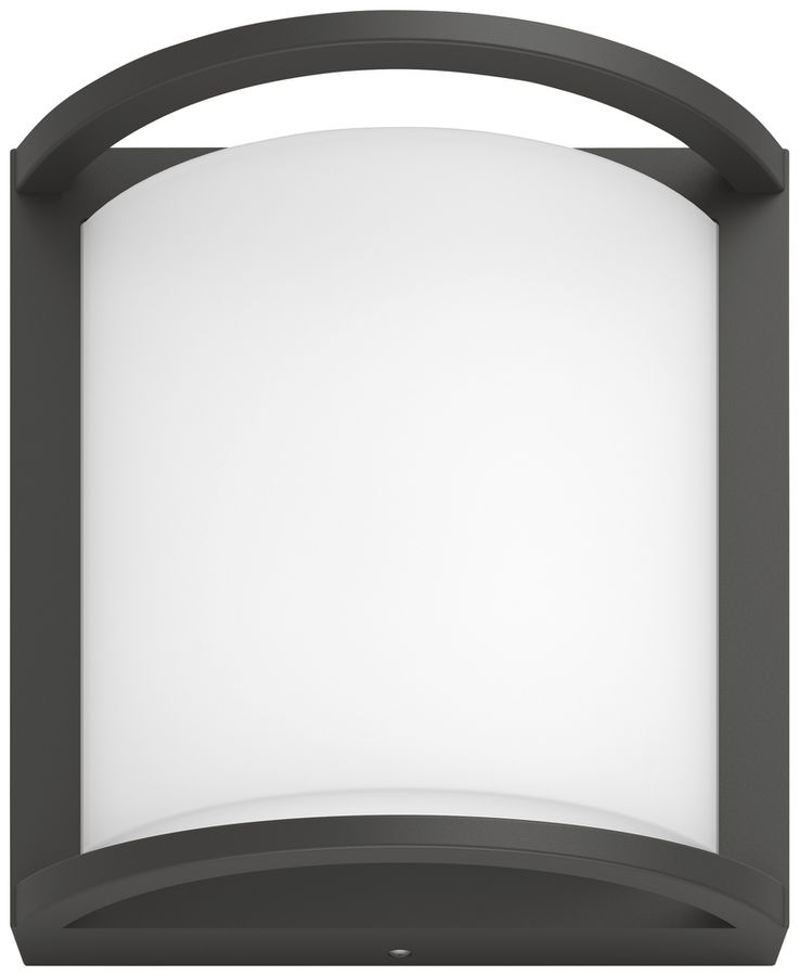 LED-Wandleuchte Philips Samondra 3.8W 800lm 827 IP44 anthrazit