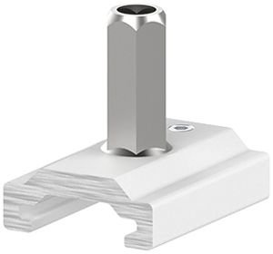 Barre de montage Sylvania ONETRACK aluminium 35×26×34mm blanc