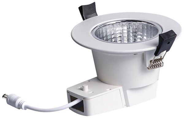 Downlight LED DOTLUX CIRCLEugr-dim, 5W, 3000…5700K, s.conducente, COLORselect