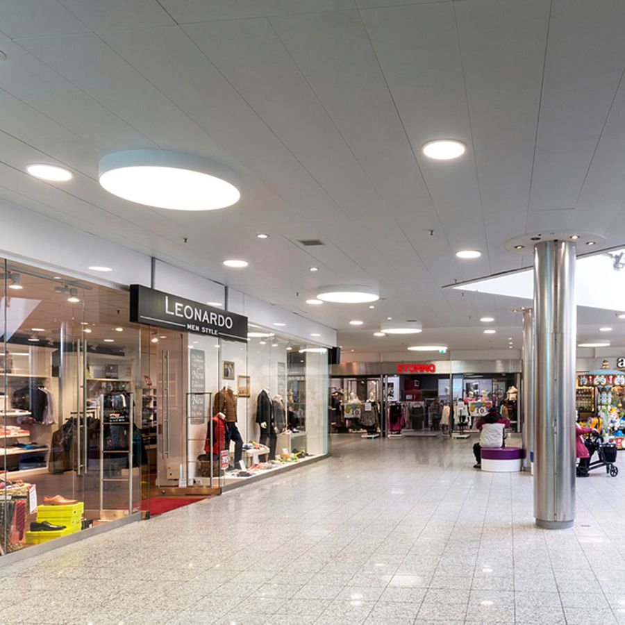 LED-Deckenleuchte DOTLUX UNISIZE 10W 1010lm 4000K IP20 Ø215mm weiss