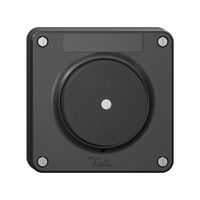 Deckel NEVO, für Sonnerie-Drucktaster beleuchtet, schwarzer Membrane, sz