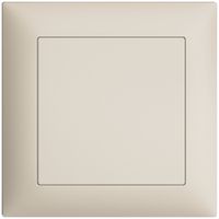 UP-Blindabdeckung EDIZIOdue crema ohne Zentrumsschraube