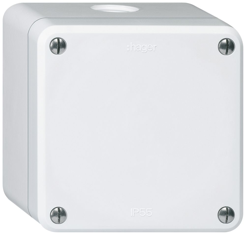 Obturateur AP robusto IP55 blanc