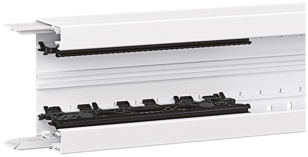 Canal d'allège tehalit BRN 130×65×2000mm mat.synt.blanc trafic