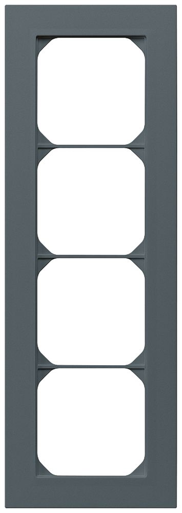 UP-Abdeckrahmen kallysto.pro 4×1 anthrazit 94×274mm