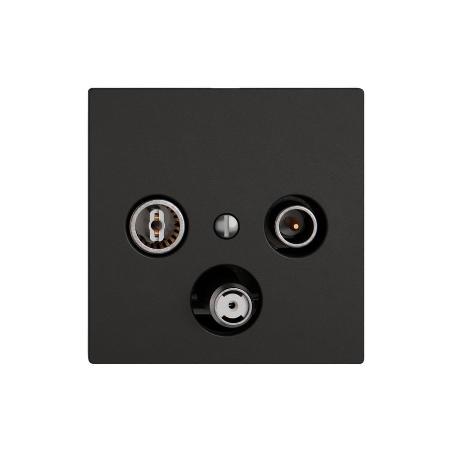 Prise antenne TV-R-SAT EDIZIO.liv SNAPFIX® DB53 prise de dérivation no