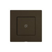 Kit de montage EDIZIO.liv Wiser SNAPFIX® p.poussoir scène 1 scène 1T br