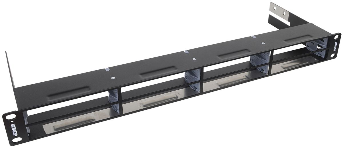 Rangierfeld-Leergehäuse Netscale 48, 1HE, schwarz