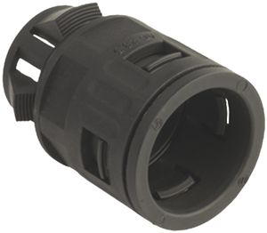 Anschlussnippel AGRO steckbar PG16 schwarz,