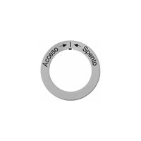 Kennscheibe Acceso->I<-Spento Al AG SS, GUP SS