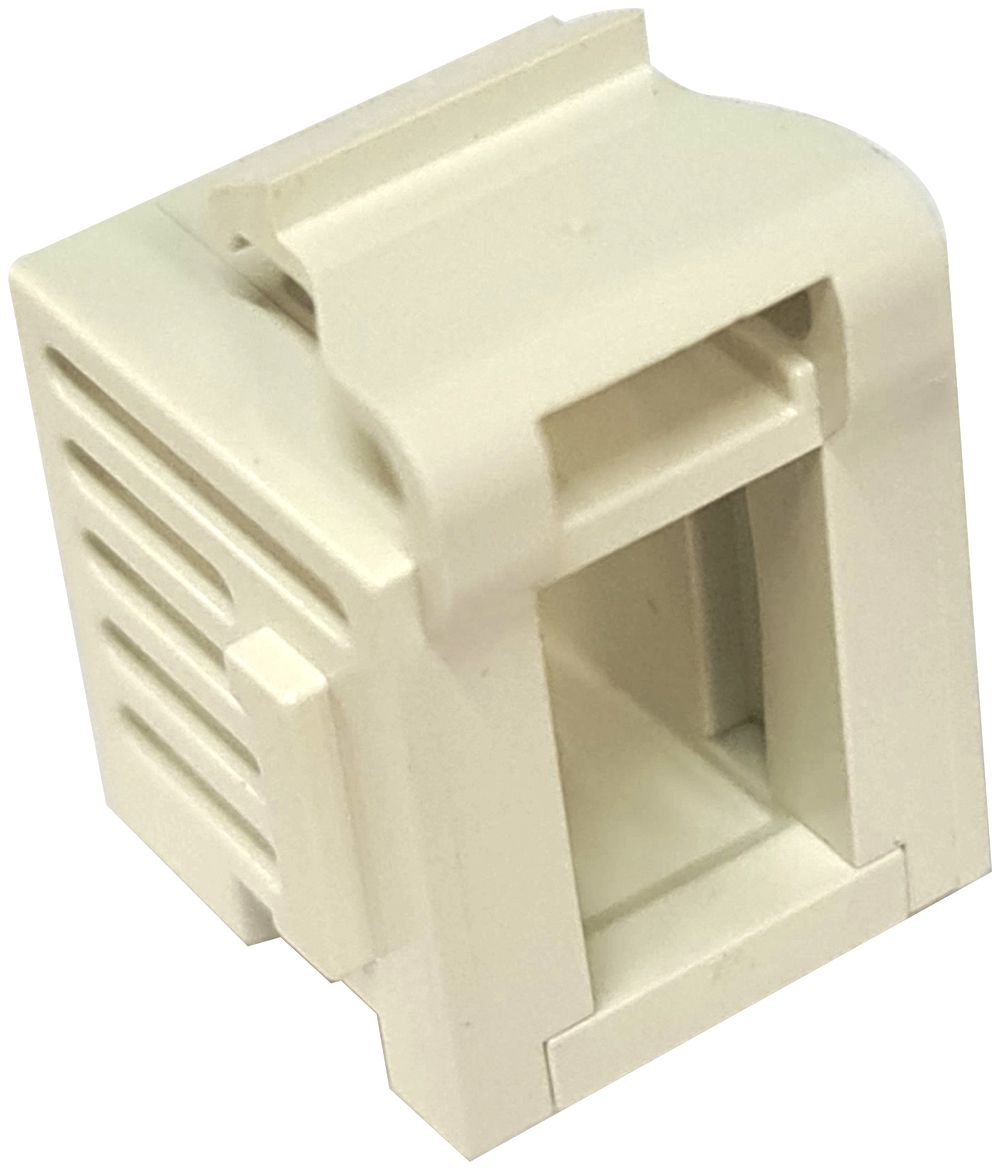 Adattatore Keystone Ceconet, su CLIK / LC, vuoto, bianco