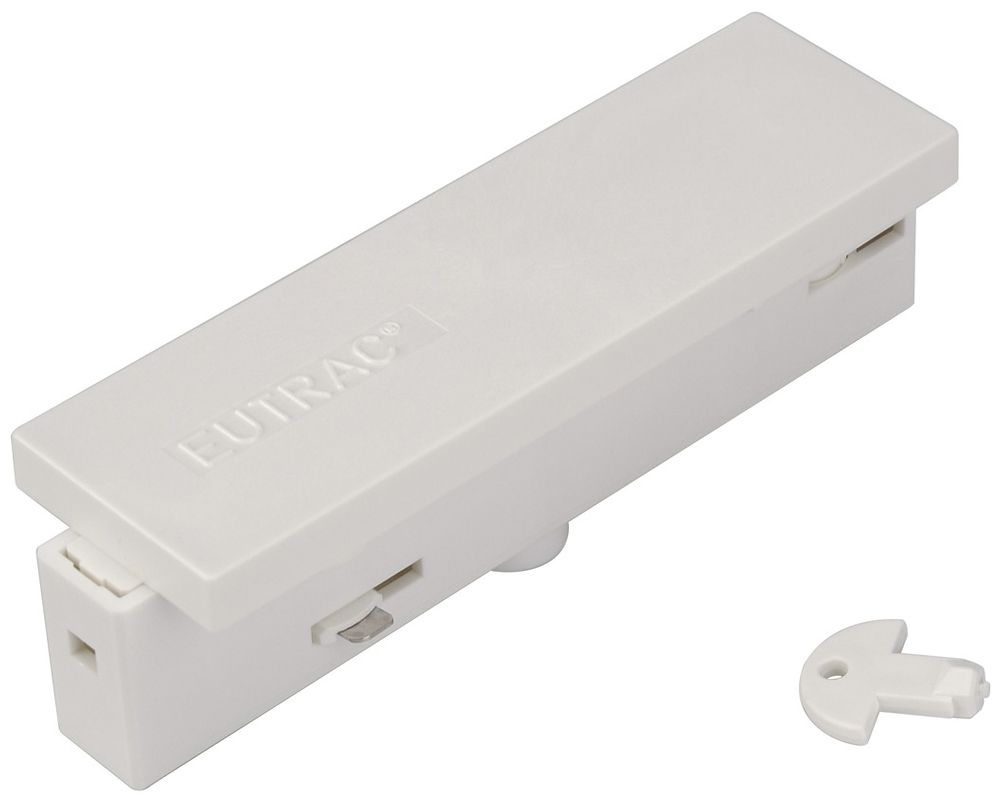 Mitteleinspeiser SLV für AP-Stromschiene EUTRAC 3-phasig, weiss