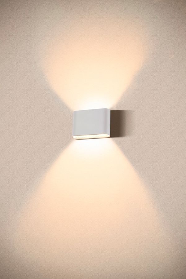 Applique LED SLV OVAL 14 5.7W 560lm 2700…3000K IP65 31×135mm blanc