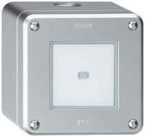 Contatto pulsante AP robusto IP55 2P alluminio illuminato