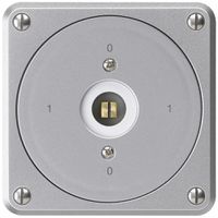 UP-Steckschlüsselschalter robusto ohne Klappdeckel 0/1P aluminium Kombi 4kt