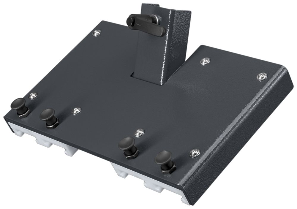 Ablage Rittal AS 4051.111 für WS540 330×200×35mm Stahl grau