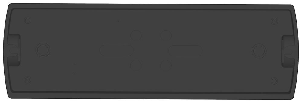 LED-Decken-/Wandleuchte LEDVANCE BULKHEAD COMPACT 8W 840lm 830/840 IP65 schwarz