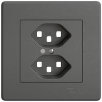 UP-Montageset EDIZIO.liv SNAPFIX® für 2×T23 mit Frontlinse dgu